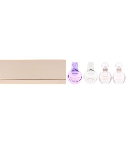 Amazon.com : Bvlgari 4 Pc Mini Gift Set for Women (2 Pc Rose